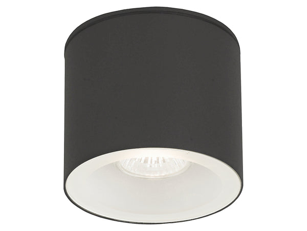 Außen-Deckenleuchte Hexa - Aluminium, Grau.