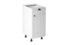 Unterschrank D40S1 - Provence - Weiß/Matt