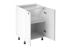 Unterschrank D60 - Provence - Weiß/Matt
