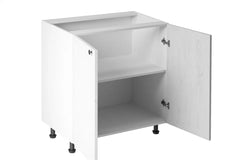 Unterschrank D80 - Provence - Weiß/Matt
