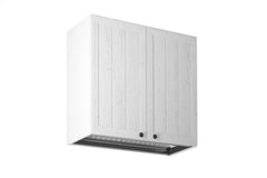 Hängeschrank mit Geschirrtrockner G80C - Provence - Weiß/Matt