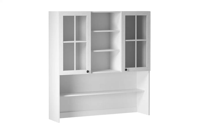 Glashängeschrank K120 - Provence - Weiß/Matt