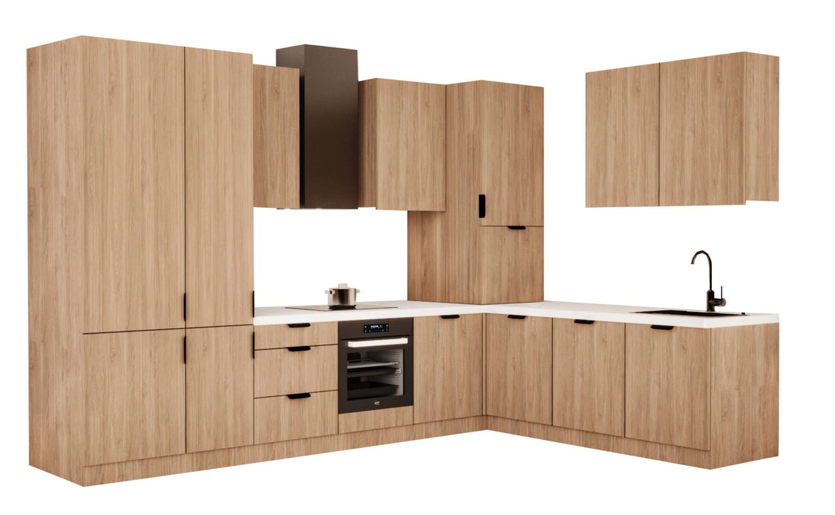 Winkelküche - Sorento KS4-M340 -  Sonoma Eiche