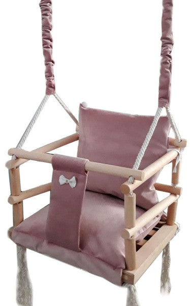 Rosa Schaukel für Mädchen - Naomi 3in1.