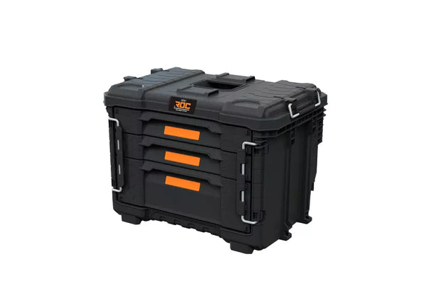 ROC Pro Gear 2.0 XL Werkzeugkiste mit 3 Schubladen.