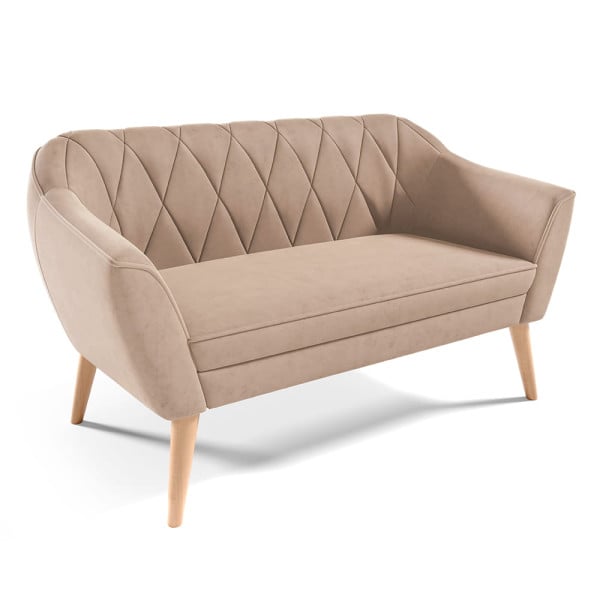 Sofa Ruby II Velluto –  mit Steppnähten