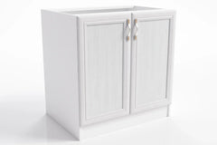 Eleganter Unterschrank - D80 - Sycylia Weiß Creme - Der Schlüssel zu einer gut organisierten Küche
