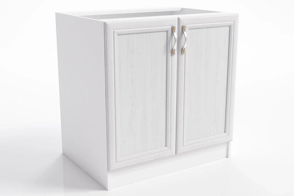 Eleganter Unterschrank - D80 - Sycylia Weiß Creme - Der Schlüssel zu einer gut organisierten Küche