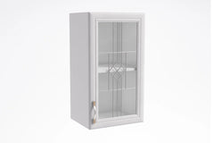 Hängeschrank G40S - Sycylia Weiß Creme - Perfekt für die Präsentation Ihrer Lieblingsstück.
