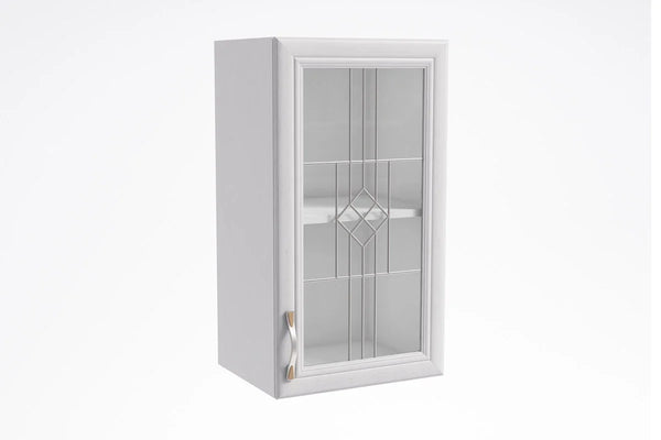 Hängeschrank G40S - Sycylia Weiß Creme - Perfekt für die Präsentation Ihrer Lieblingsstück.