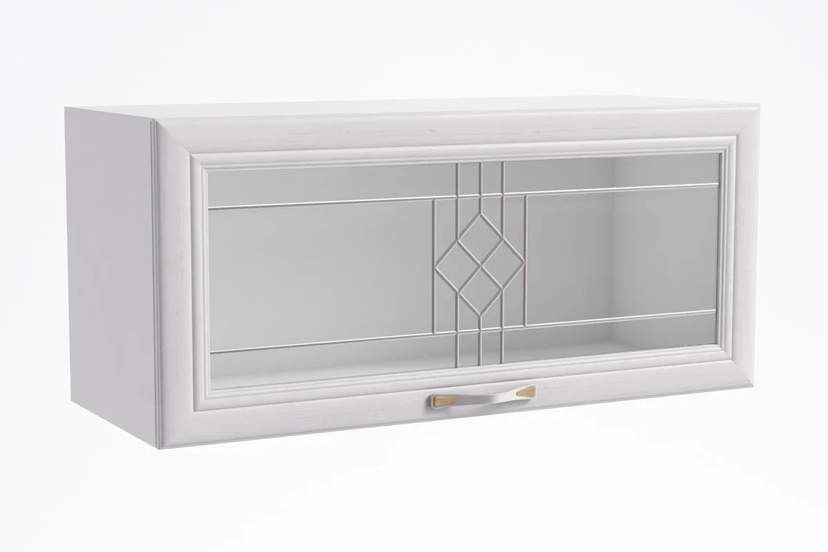 Hängeschrank G80KS - Sycylia Weiß Creme - Setzen Sie Ihre Deko gekonnt in Szene.