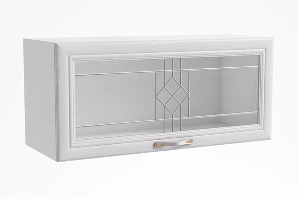 Hängeschrank G80KS - Sycylia Weiß Creme - Setzen Sie Ihre Deko gekonnt in Szene.