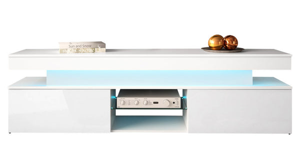 TV-Schrank Glossa 2D 190 – Mit LED-Beleuchtung