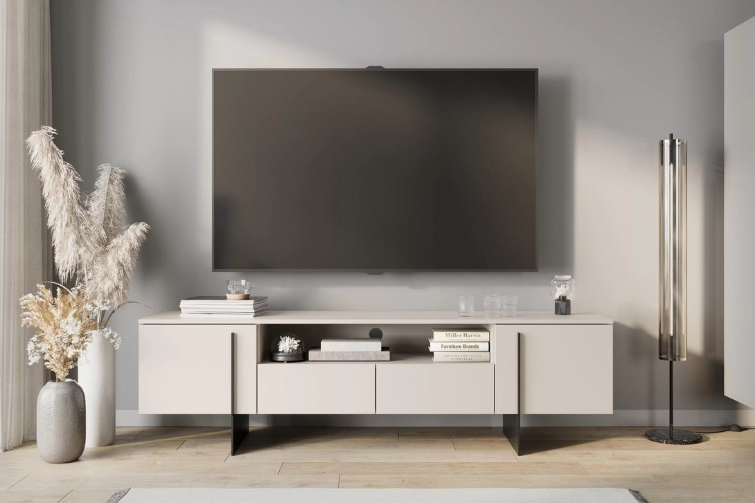 TV-Schrank - Larena - Eleganter Stauraum für Multimedia. - Milaros Markt