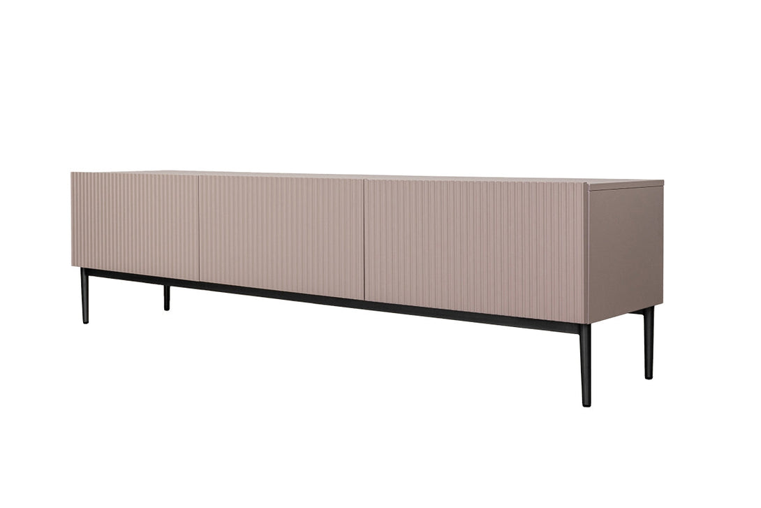TV-Schrank - NICOLE - eitgenössisch um Ihre Geräte in einem eleganten Stil zu organisieren. - Milaros Markt