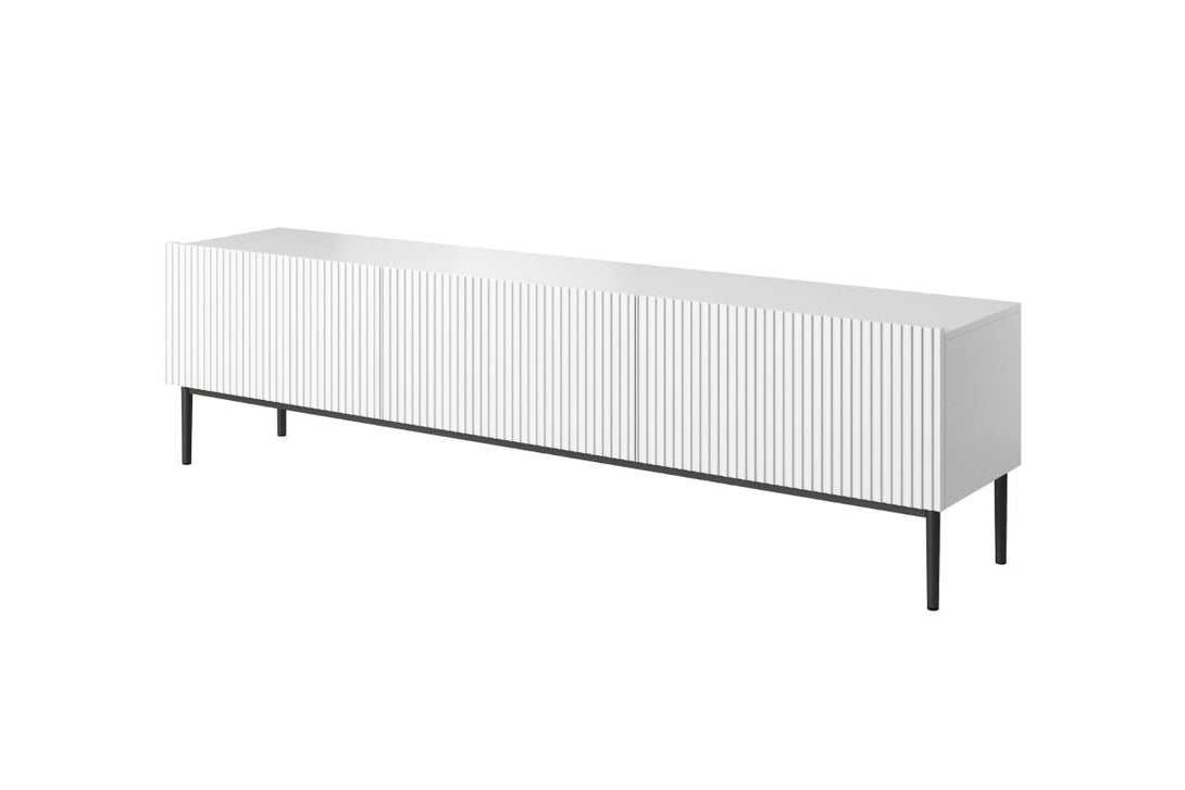 TV-Schrank - NICOLE - eitgenössisch um Ihre Geräte in einem eleganten Stil zu organisieren. - Milaros Markt