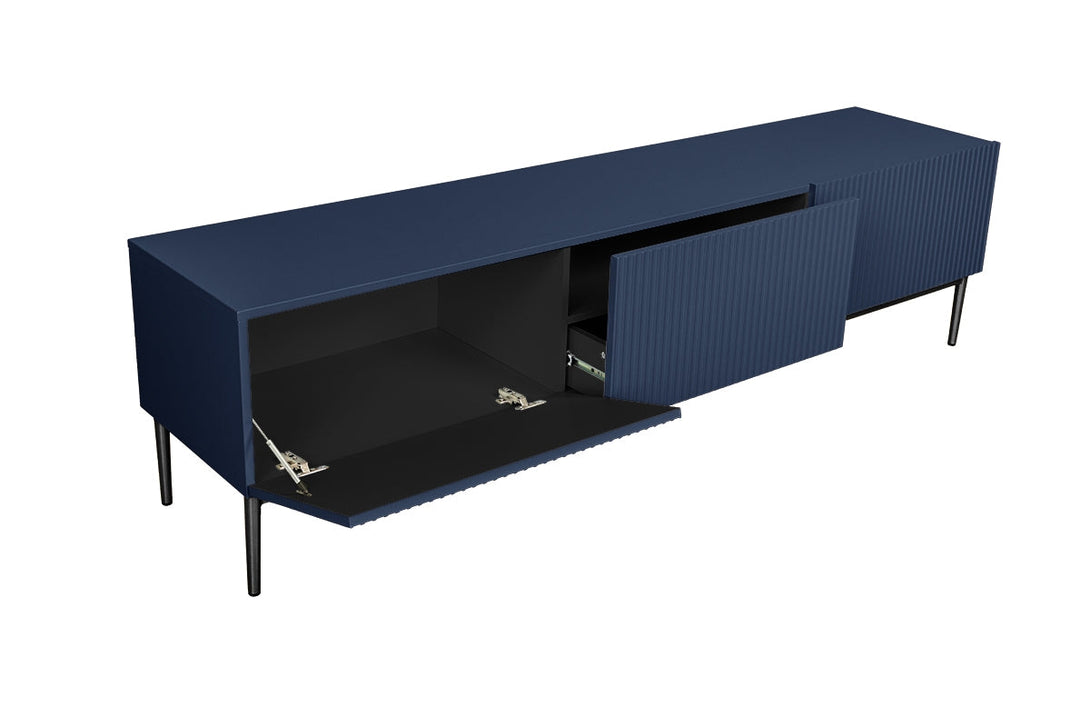 TV-Schrank - NICOLE - eitgenössisch um Ihre Geräte in einem eleganten Stil zu organisieren. - Milaros Markt