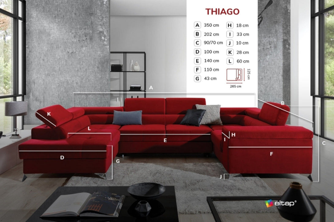 Ecksofa - Designs, die Ihren raffinierten Lebensstil widerspiegeln. - Milaros Markt