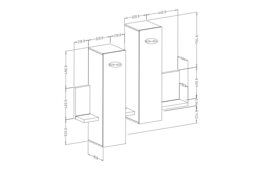 Wohnzimmer-Set - Bota - Elegantes für moderne Räume. - Milaros Markt