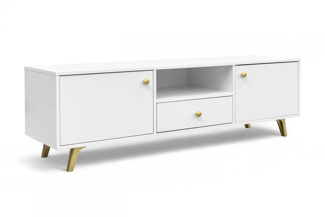 TV-Schrank - Siena -Zeitlose für modernes Wohnen und praktische Aufbewahrung. - Milaros Markt