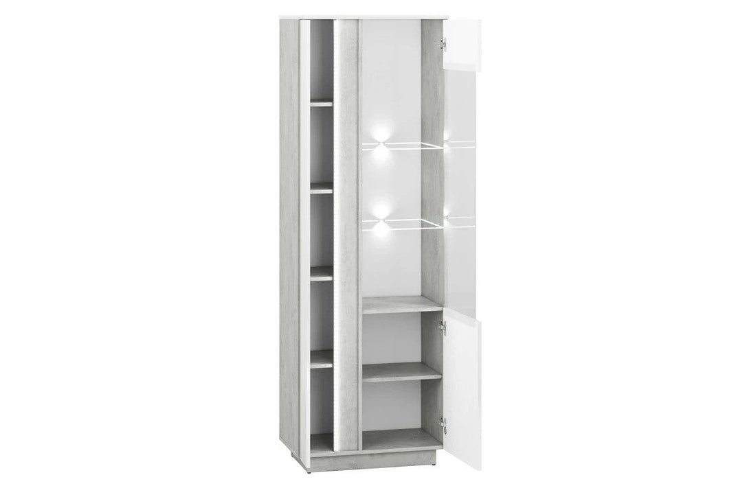 Vitrine - Glomu - Funktionale mit Beleuchtung für Ihre wertvollen Gegenstände. - Milaros Markt