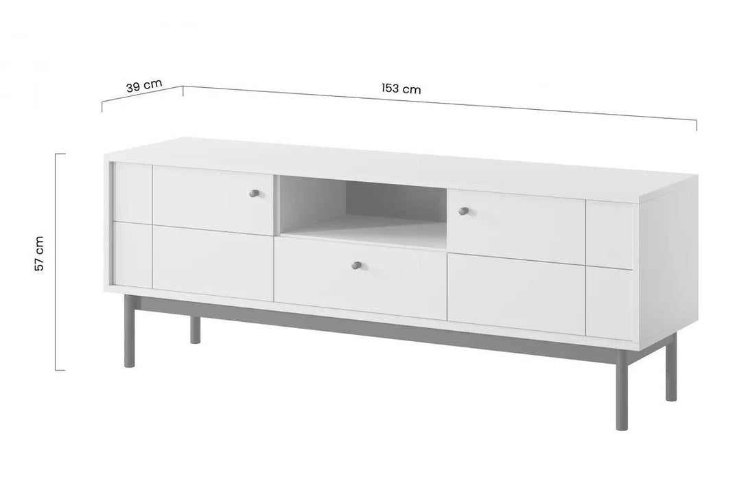 TV-Schrank - Jolinio - im minimalistischen und eleganten Design. - Milaros Markt