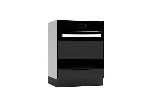 Herdumbauschrank  60 cm - Mina - Stilvolle Integration für Ihre Küche. - Milaros Markt