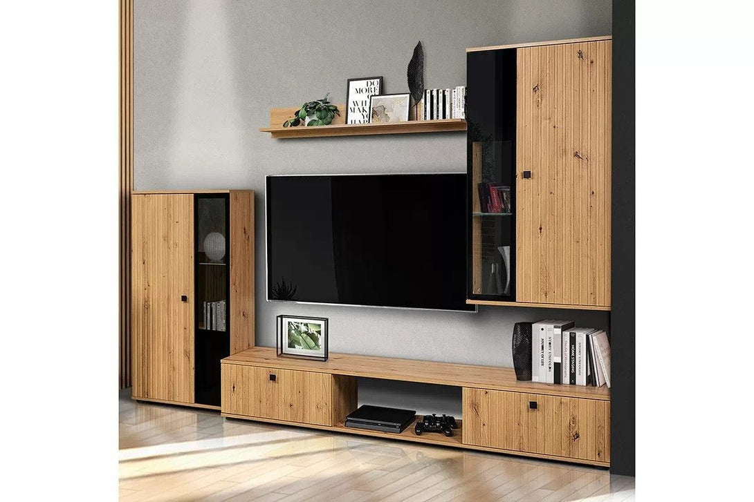 Wohnwand -  Kaja - Gestalten Sie eine Wohnwand in einer zeitlosen Farbkombination. - Milaros Markt