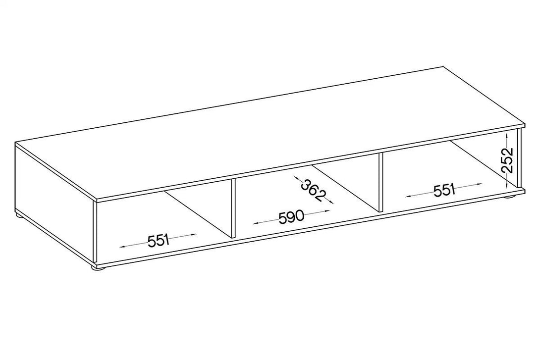 Wohnwand -  Kaja - Gestalten Sie eine Wohnwand in einer zeitlosen Farbkombination. - Milaros Markt