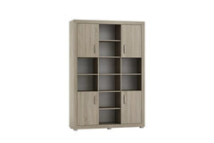 Bücherregal -Bahama - Klassisches für traditionelle Räume mit robustem Holzrahmen. - Milaros Markt