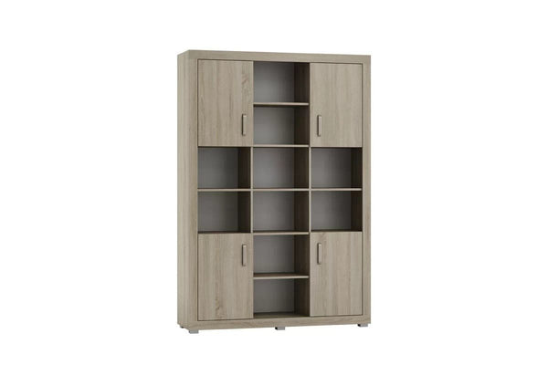 Bücherregal -Bahama - Klassisches für traditionelle Räume mit robustem Holzrahmen. - Milaros Markt