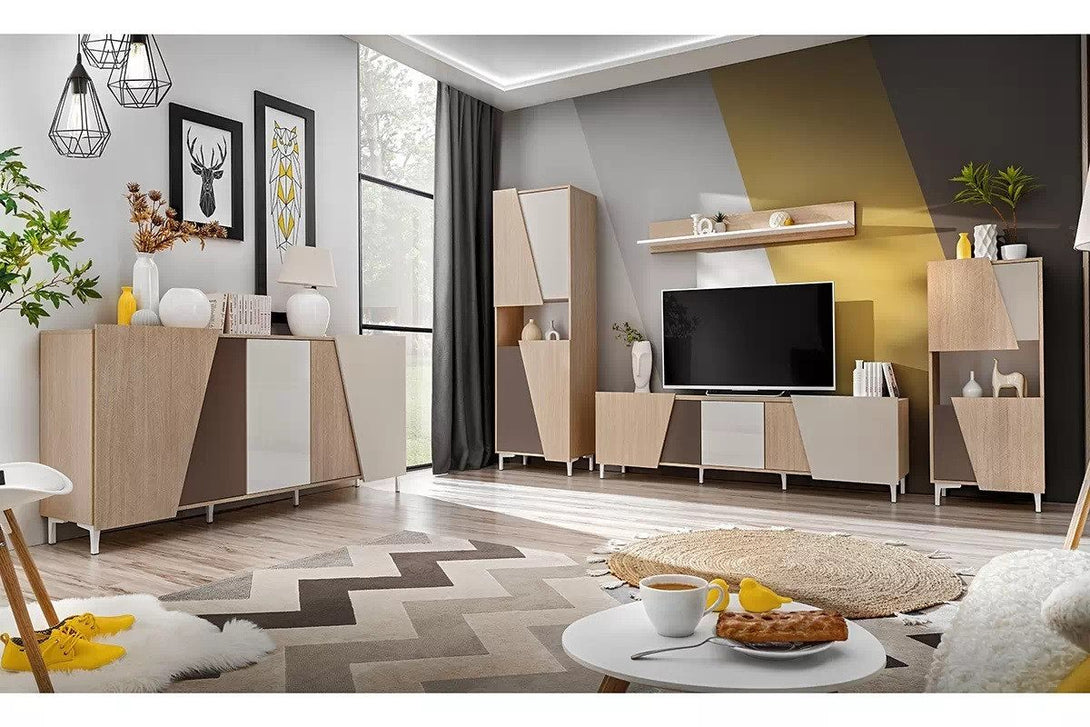 Kommode - Miraza - Markantes Design mit einer Kombination aus wunderbaren Farben. - Milaros Markt