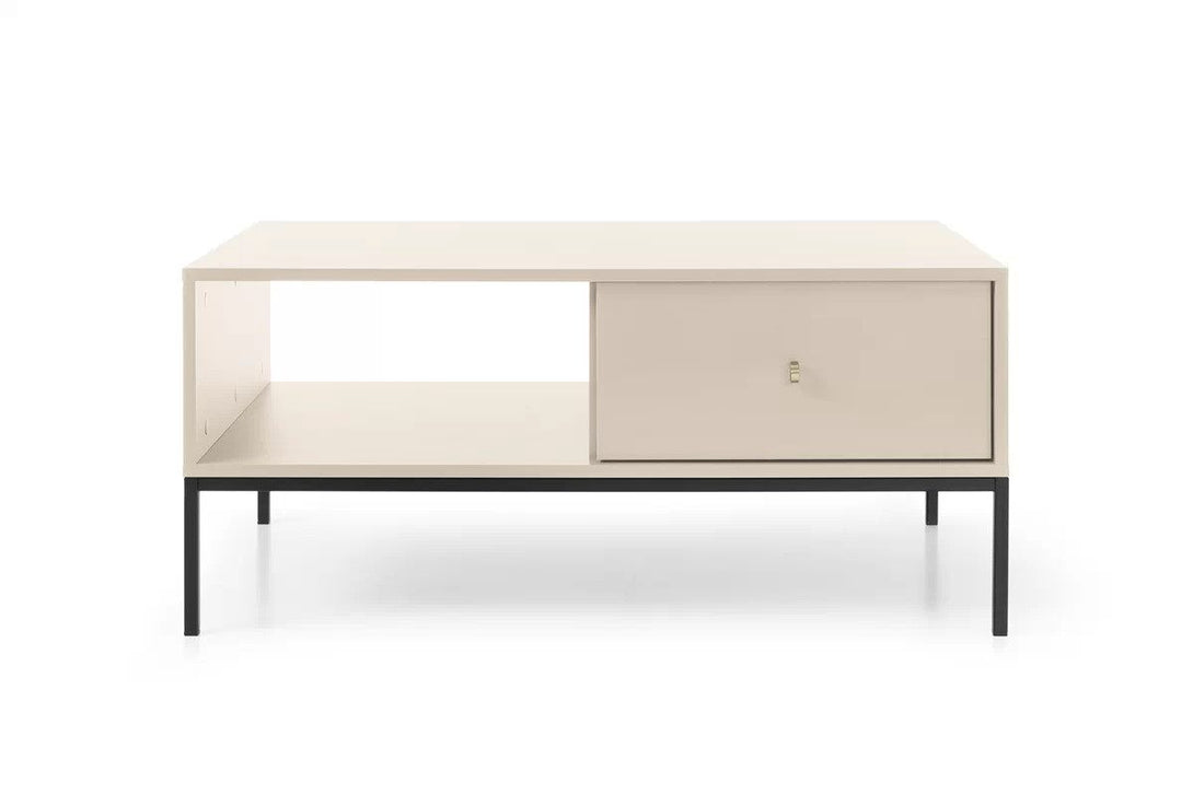 Couchtisch - Eladia - Toller Design-Couchtisch mit Schublade. - Milaros Markt