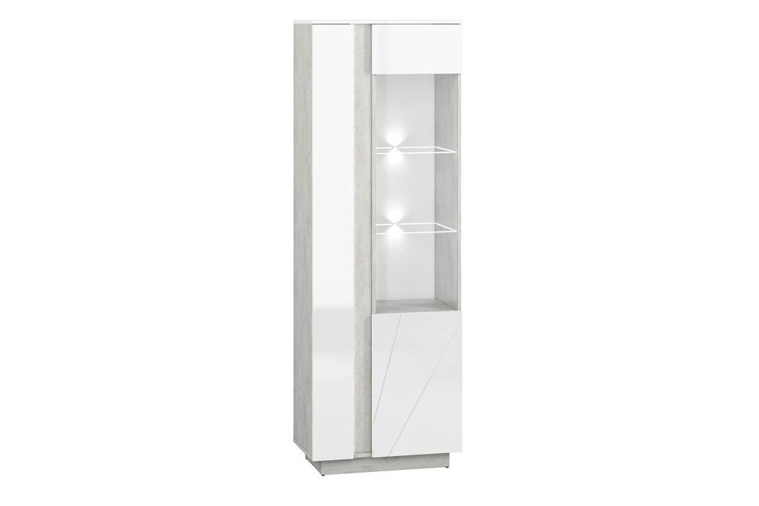 Vitrine - Glomu - Funktionale mit Beleuchtung für Ihre wertvollen Gegenstände. - Milaros Markt
