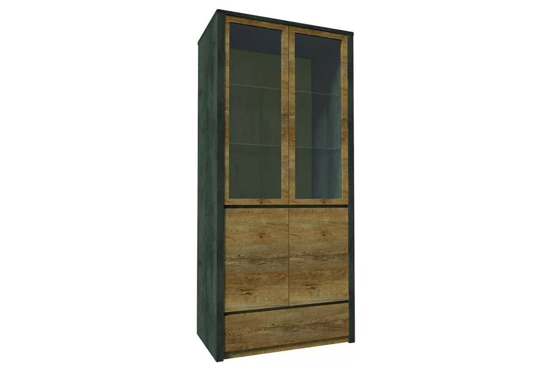 Vitrine -  Montana - Zeitlose Vitrine mit modernen Akzenten. - Milaros Markt