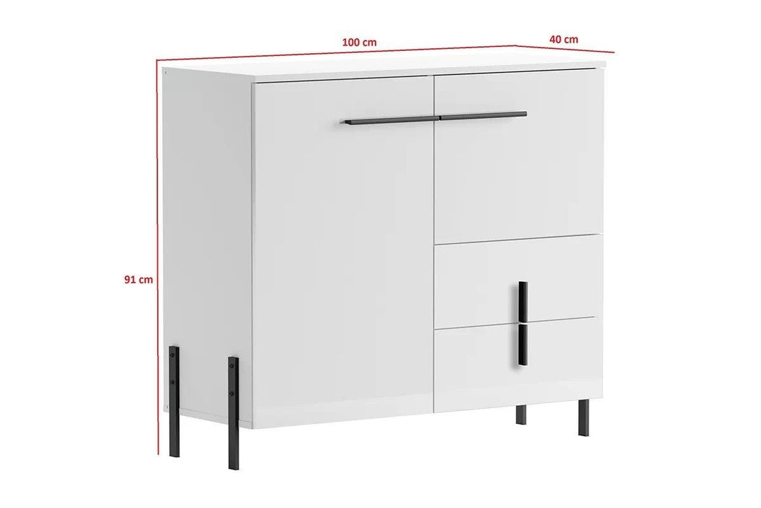 Kommode - Nalor - Herausragende Aufbewahrungslösung im modernen Design. - Milaros Markt