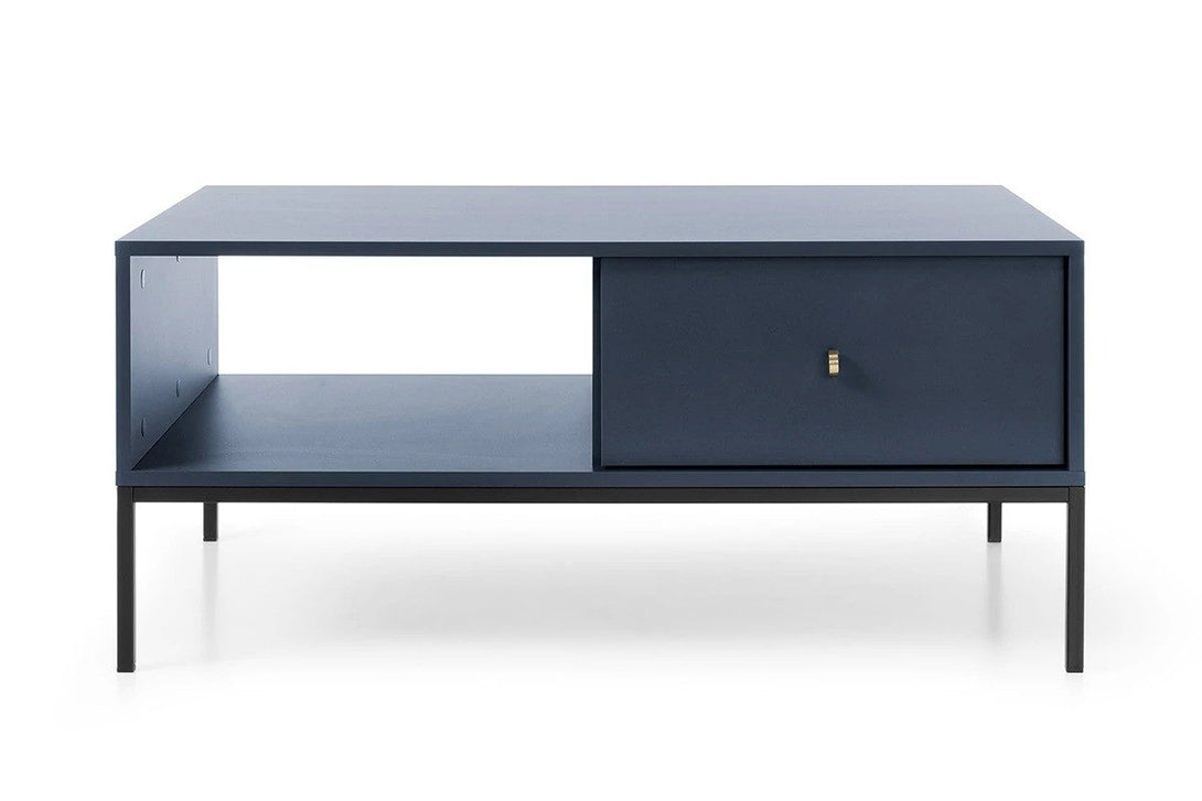 Couchtisch - Eladia - Toller Design-Couchtisch mit Schublade. - Milaros Markt