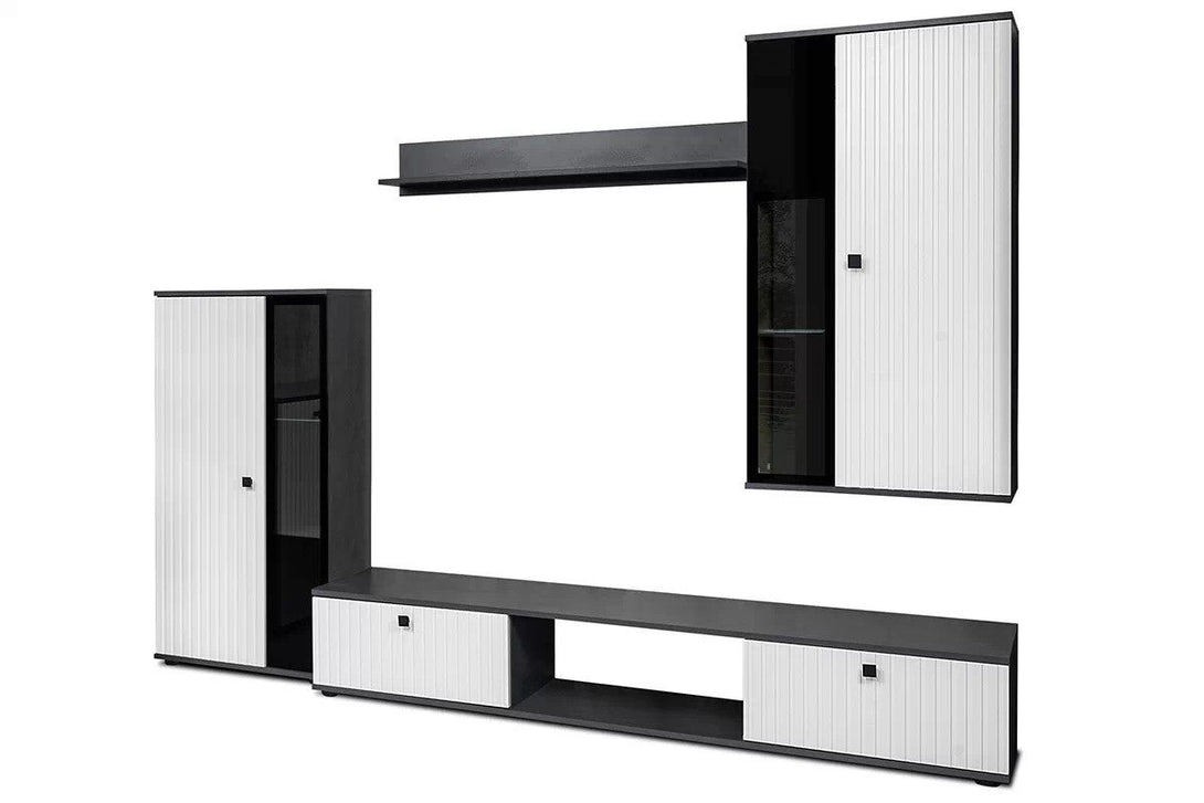 Wohnwand -  Kaja - Gestalten Sie eine Wohnwand in einer zeitlosen Farbkombination. - Milaros Markt