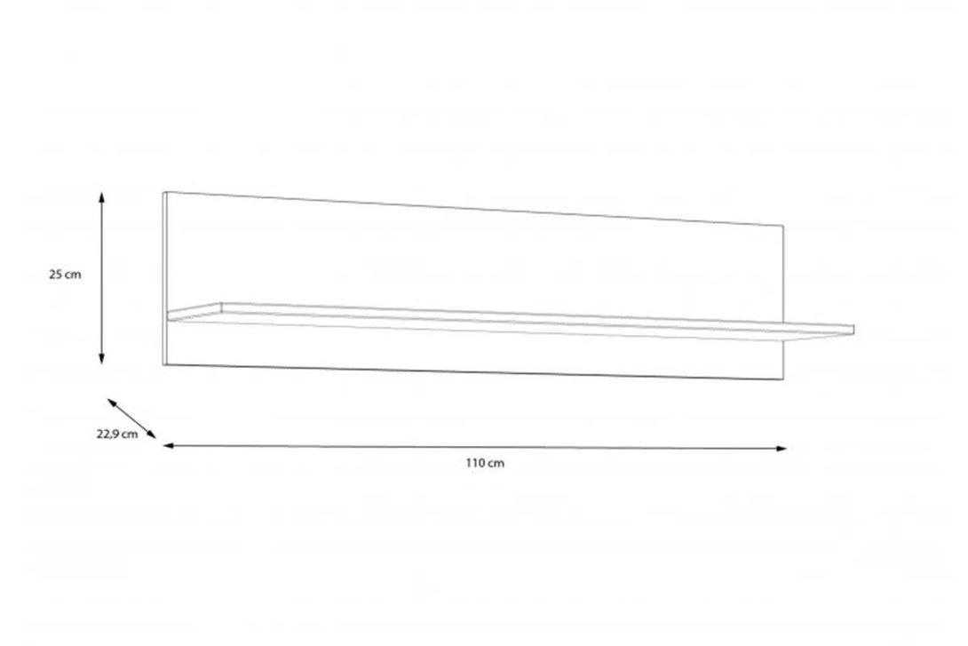 Hängeregal - Lya - Vielseitiges Hängeregal für alle Einrichtungsstile. - Milaros Markt