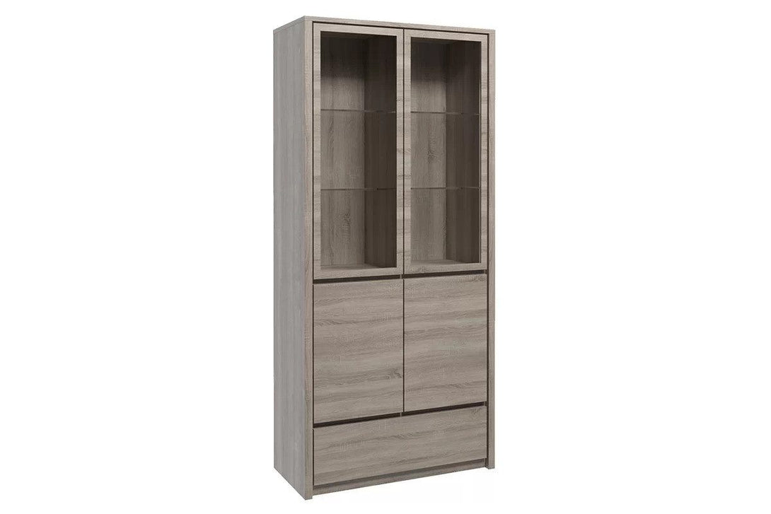 Vitrine -  Montana - Zeitlose Vitrine mit modernen Akzenten. - Milaros Markt