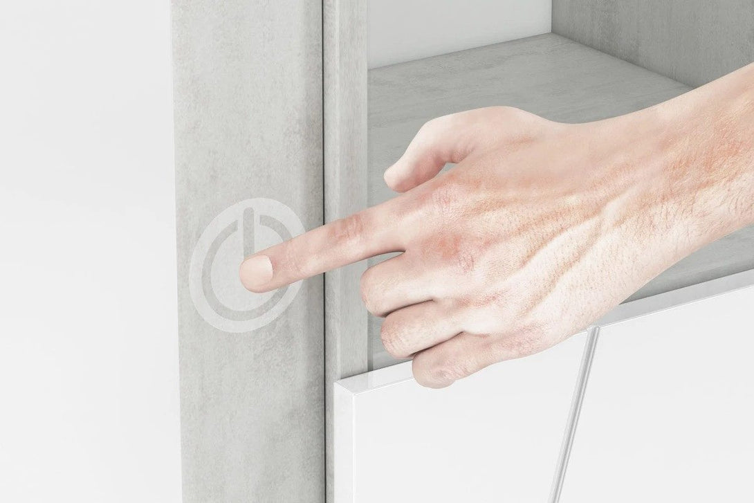Vitrine - Glomu - Funktionale mit Beleuchtung für Ihre wertvollen Gegenstände. - Milaros Markt