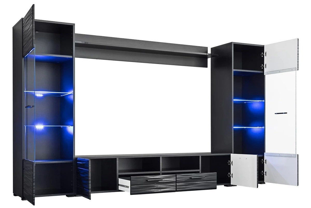 Wohnwand - Factor - Elegante für zeitgemäßen Wohnstil. - Milaros Markt