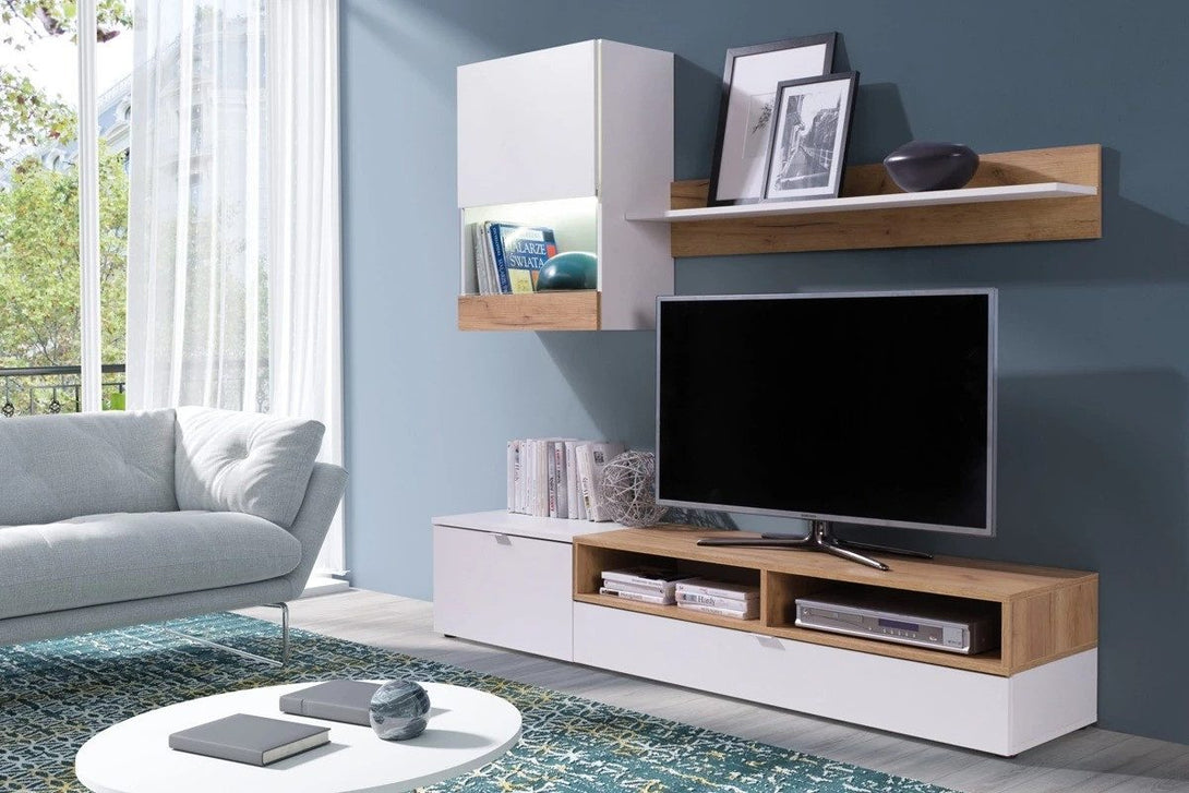 Wohnwand - Fado - Elegantes Design für jedes Zuhause. - Milaros Markt