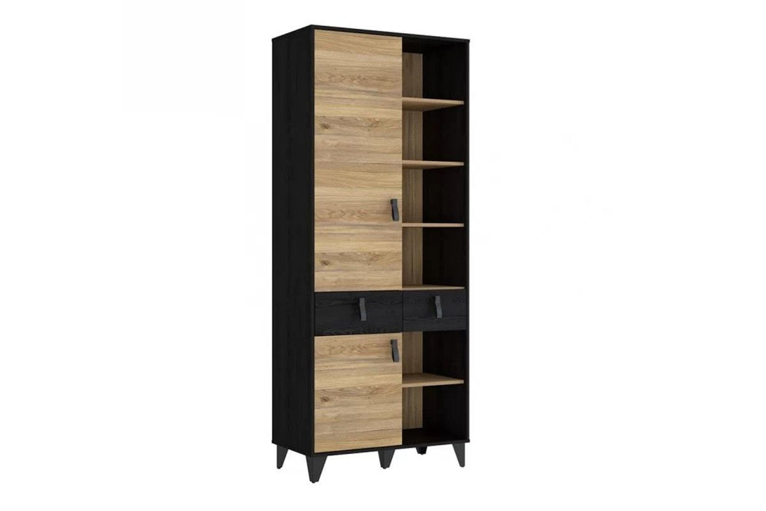 Bücherregal - Lya - Vielseitiges Bücherregal für Wohn- und Arbeitszimmer. - Milaros Markt