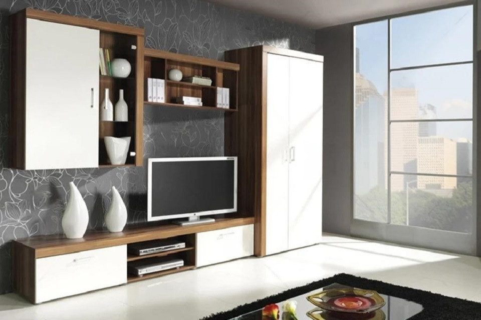 Wohnwand - Sahara - Gestalten Sie eine Wohnwand in einer zeitlosen Farbkombination. - Milaros Markt