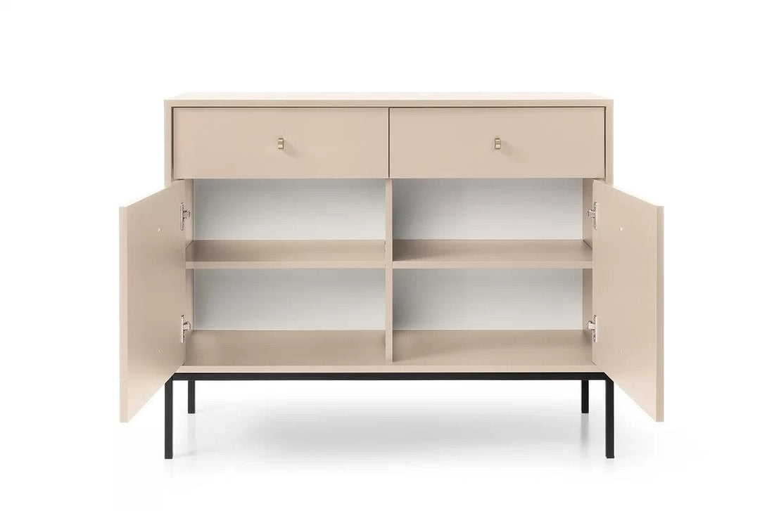 Kommode - Eladia - mit geräumigen Fächern für Ihre Bedürfnisse. - Milaros Markt