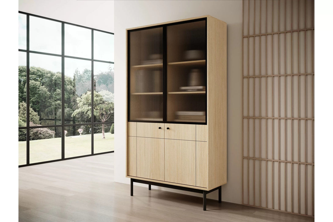 Vitrine - Jolinio - Hochwertige für stilvolles Interieur. - Milaros Markt