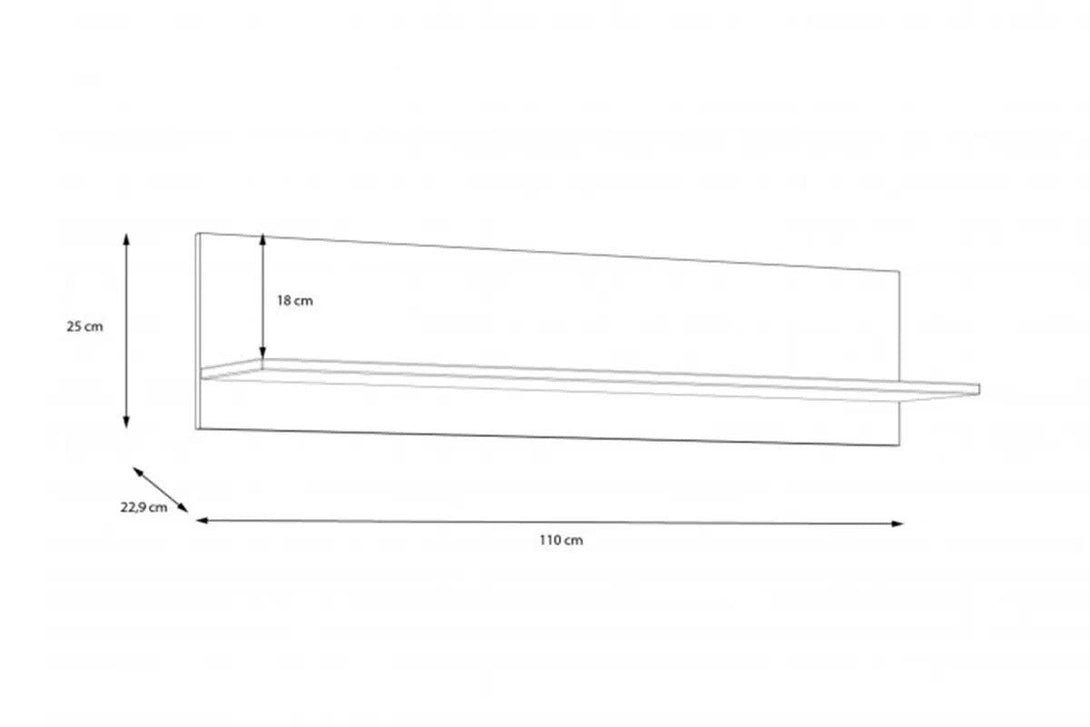 Hängeregal - Lya - Vielseitiges Hängeregal für alle Einrichtungsstile. - Milaros Markt