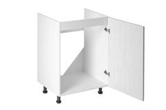 Spülenunterschrank D60Z P/L - Provence - Weiß/Matt
