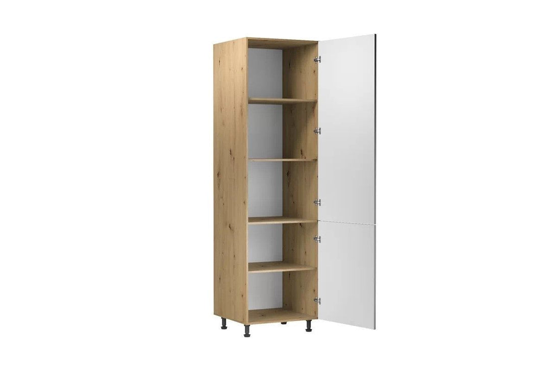 Hochschrank 60 cm - Langen - Platzsparender Schrank für maximale Organisation. - Milaros Markt